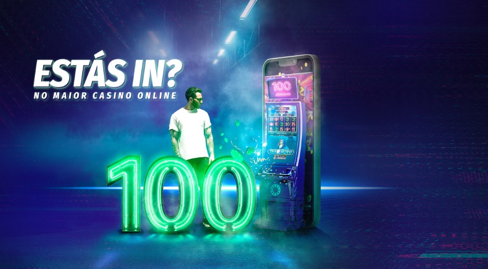 Bonus de boas-vindas de Casino Solverde com 100 jogadas gratis